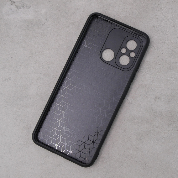 Case for Xiaomi Redmi 12C, ERBORD Business, with metal plate for car mounts, grey
