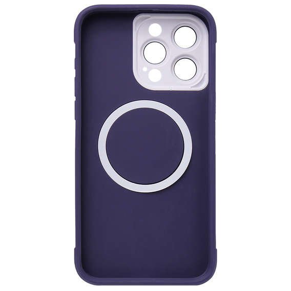 Case for iPhone 15 Pro, ERBORD Armor Mag, purple