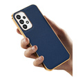 Case for Samsung Galaxy A33 5G, Cowhide Leather, blue