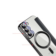 Flip case for Samsung Galaxy S22 5G, RFID Wallet MagSafe CamShield, black