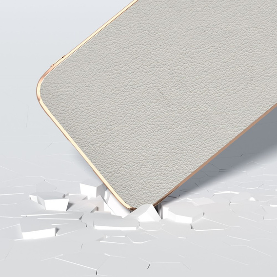 Case for Samsung Galaxy S23 FE, Cowhide Leather, grey