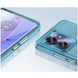 Case for Motorola Edge 40, Fusion Hybrid, blue
