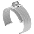 Milanese bracelet 18mm for Garmin Vivoactive 4S, Black