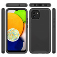 Case for Samsung Galaxy A03, Shockproof, with film, black