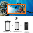 Redpepper MagSafe waterproof case for Samsung Galaxy S26 Ultra, orange