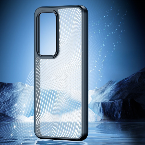 DuxDucis case for Oppo Reno 12 Pro, Aimo case, transparent / black