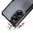Case for Oppo A98 5G, AntiDrop Hybrid, black