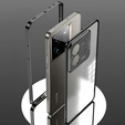 1 x Case for Realme GT 7 Pro, Frame Case, black