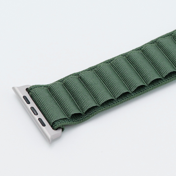 Nylon Strap for Apple Watch 1/2/3/4/5/6/7/8/SE/ULTRA 42/44/45/49mm, Green