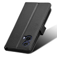 Flip case for Motorola Moto G85, Wallet Smart Magnet, black