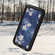 Love Mei Case for Samsung Galaxy S25 Ultra, armored with glass, black
