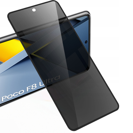 ERBORD Anti-Spy privacy tempered glass (2 pcs) for Xiaomi Poco F8 Ultra