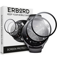 2x ERBORD Hybrid Glass for Xiaomi Watch S1 Pro