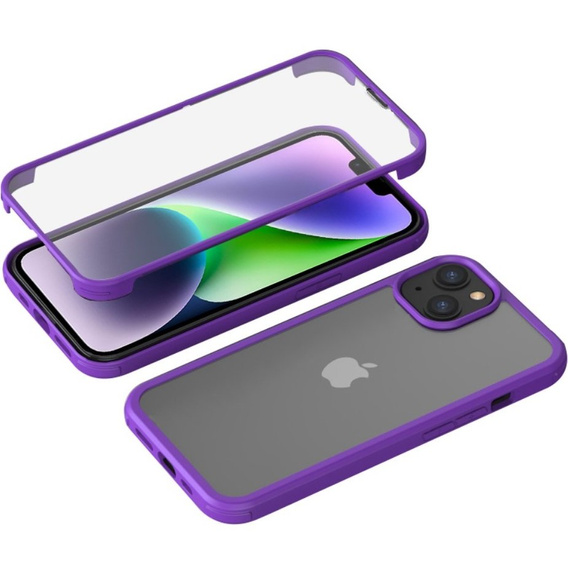 Case for iPhone 14 Plus, ERBORD Guardian, purple