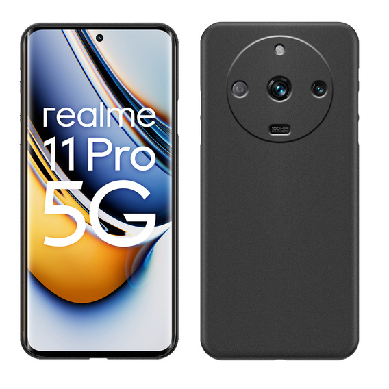 Thin Case for Realme 11 Pro / 11 Pro +, Slim, black
