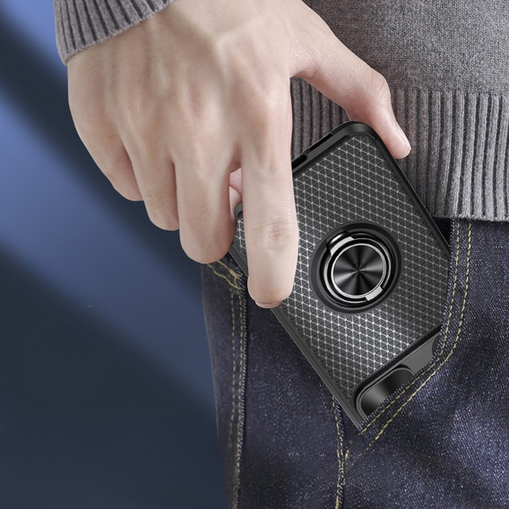 Case for Samsung Galaxy S23, Camera Slide Ring, black