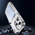 Case for iPhone 16 Pro, Card Holder Kickstand, transparent