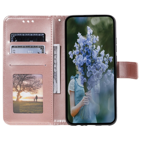 Flip case for Realme 12 Pro 5G / 12 Pro+ 5G, Mandala, pink