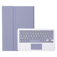 Case + keyboard Lenovo Tab P11 Gen 2, Pen Slot TouchPad, purple