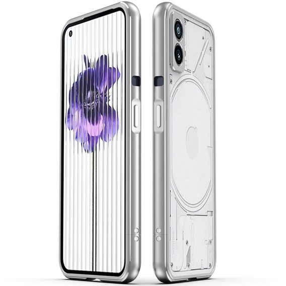 Case for Nothing Phone (2), Armor Bumper, silver