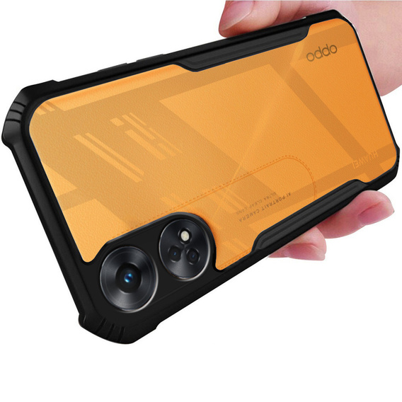 Case for Oppo Reno8 T, AntiDrop Hybrid, black