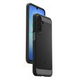 Spigen case for Samsung Galaxy A16 4G/ 5G, Rugged Armor MagSafe, black + Tempered Glass 9H