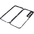 Case for Samsung Galaxy S21, Magnetic Dual Glass, black