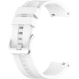 22mm Silicone strap with buckle for Huawei Watch GT / Watch GT2 - White