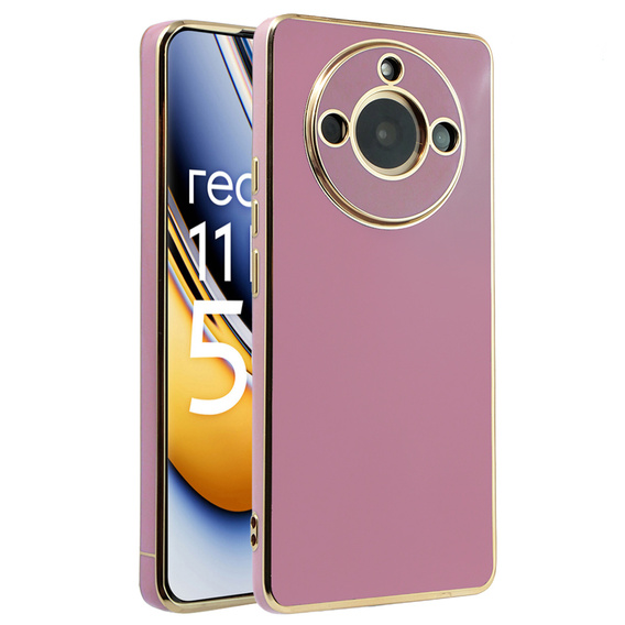 Case for Realme 11 Pro 5G / Pro+ 5G, Glamour CamShield, purple