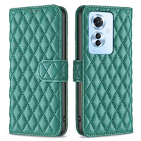 Flip case for Oppo Reno 11F 5G, Wallet, BINFEN COLOR, green