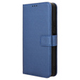 Flip case for Xiaomi Redmi A3, Wallet Smart Magnet, blue