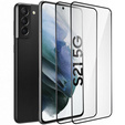 2x Ceramic ERBORD Hybrid Glass for Samsung Galaxy S21