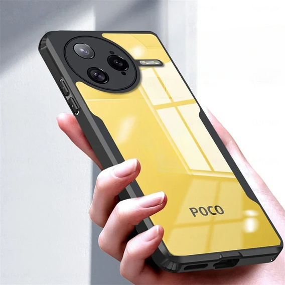 Case for Xiaomi Poco F7 Ultra, AntiDrop Hybrid, black