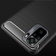 Case for Xiaomi Redmi Note 10 / 10S, Carbon, black