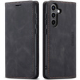 Case for Samsung Galaxy A55, ERBORD Vintage, black + Screen Glass