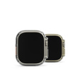 RINGKE case for Apple Watch 4/5/6/SE 40mm, Slim, 2-Pack, Clear/Black