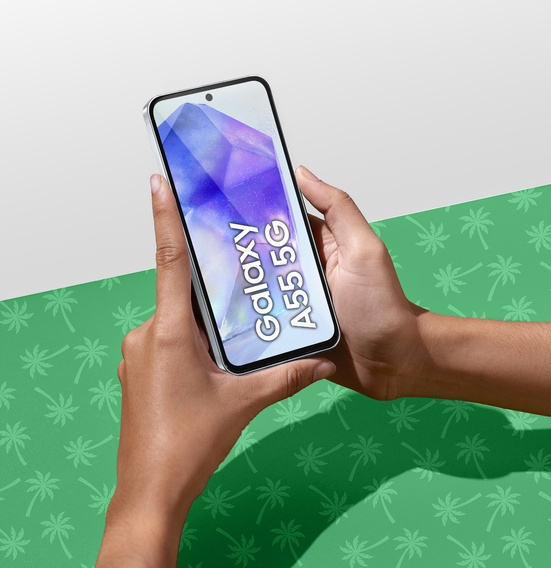 5D Full Glue Smart Palm tempered glass for Samsung Galaxy A35/A55 5G