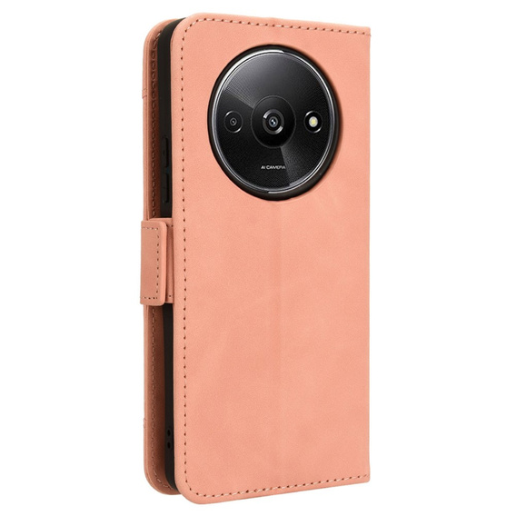 Flip case for Xiaomi Redmi A3, Card Slot, pink