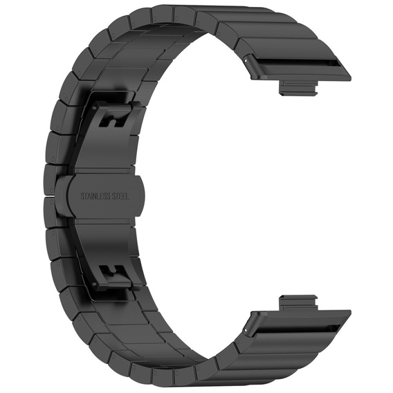 Steel Bracelet for Huawei Watch Fit 4 / 4 Pro / 3, Black