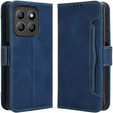 Flip case for Motorola Moto G86 5G, Card Slot, dark blue