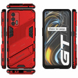 Case for Realme GT 5G, Military kickstand, blue
