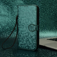 Flip case for Realme Note 70T 4G, Wallet Rhombus, green