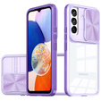 Case for Samsung Galaxy A14 4G/5G, Slide Camera, purple