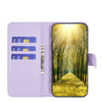 Flip case for OnePlus 12 5G, Wallet, BINFEN COLOR, purple