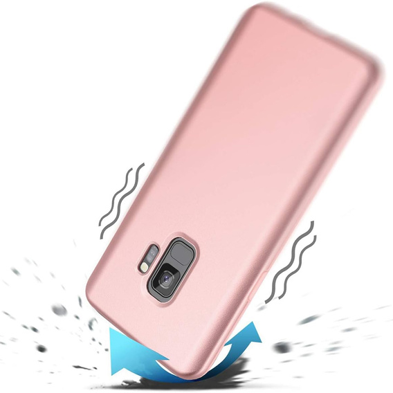 Case for Samsung Galaxy S9, Suritch Full Body, pink rose gold