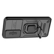 Case for Samsung Galaxy S24, KickStand Camera Lens, black