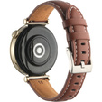 Natural leather strap for watches with 18mm attachment width
