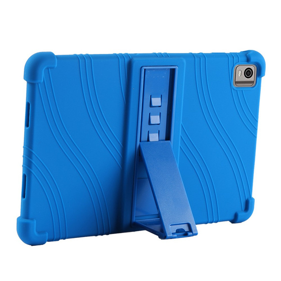 Silicone case for Nokia T21, Impact, armor, blue