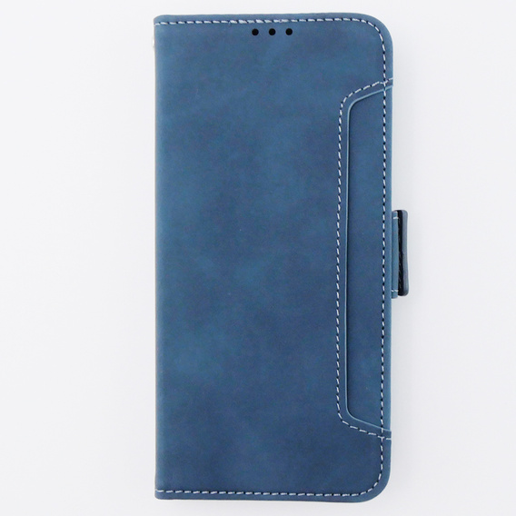 Flip case for Motorola Moto G54 5G, Card Slot, blue