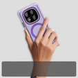 Case for Xiaomi Redmi Note 14 Pro 5G / Poco X7 5G, Fusion Hybrid, for MagSafe, purple